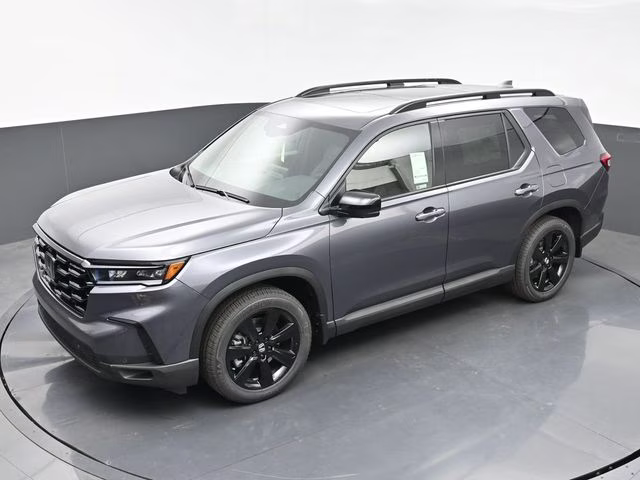 2025 Modern Steel Metallic Honda Pilot Black Edition AWD SUV