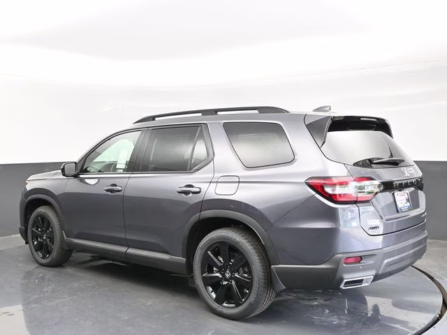 2025 Modern Steel Metallic Honda Pilot Black Edition AWD SUV