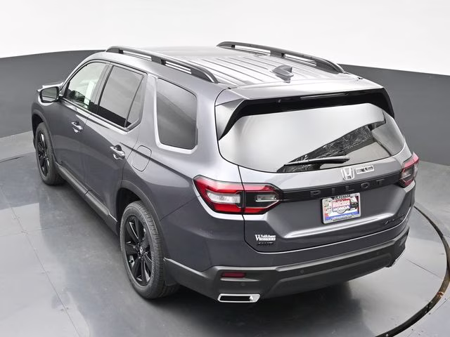 2025 Modern Steel Metallic Honda Pilot Black Edition AWD SUV
