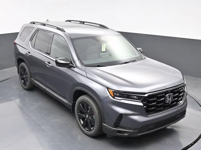2025 Modern Steel Metallic Honda Pilot Black Edition AWD SUV