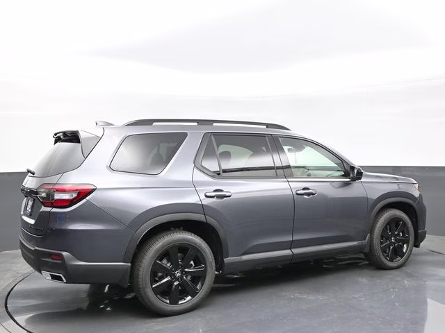 2025 Modern Steel Metallic Honda Pilot Black Edition AWD SUV