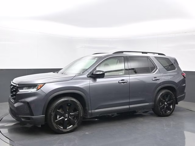 2025 Modern Steel Metallic Honda Pilot Black Edition AWD SUV