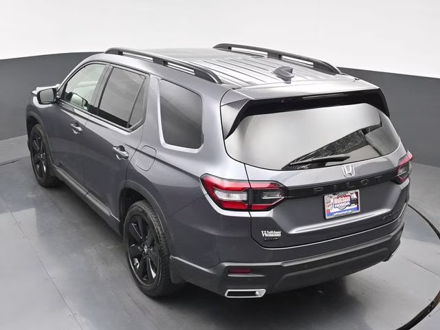 2025 Modern Steel Metallic Honda Pilot Black Edition AWD SUV