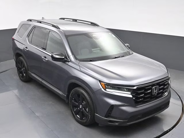 2025 Modern Steel Metallic Honda Pilot Black Edition AWD SUV