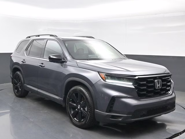 2025 Modern Steel Metallic Honda Pilot Black Edition AWD SUV