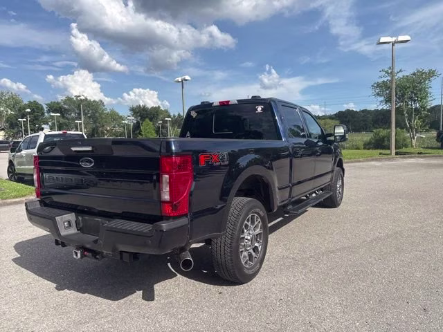 2022 Antimatter Blue Metallic Ford Super Duty F-250 SRW LARIAT Crew Cab Pickup 4X4 Truck