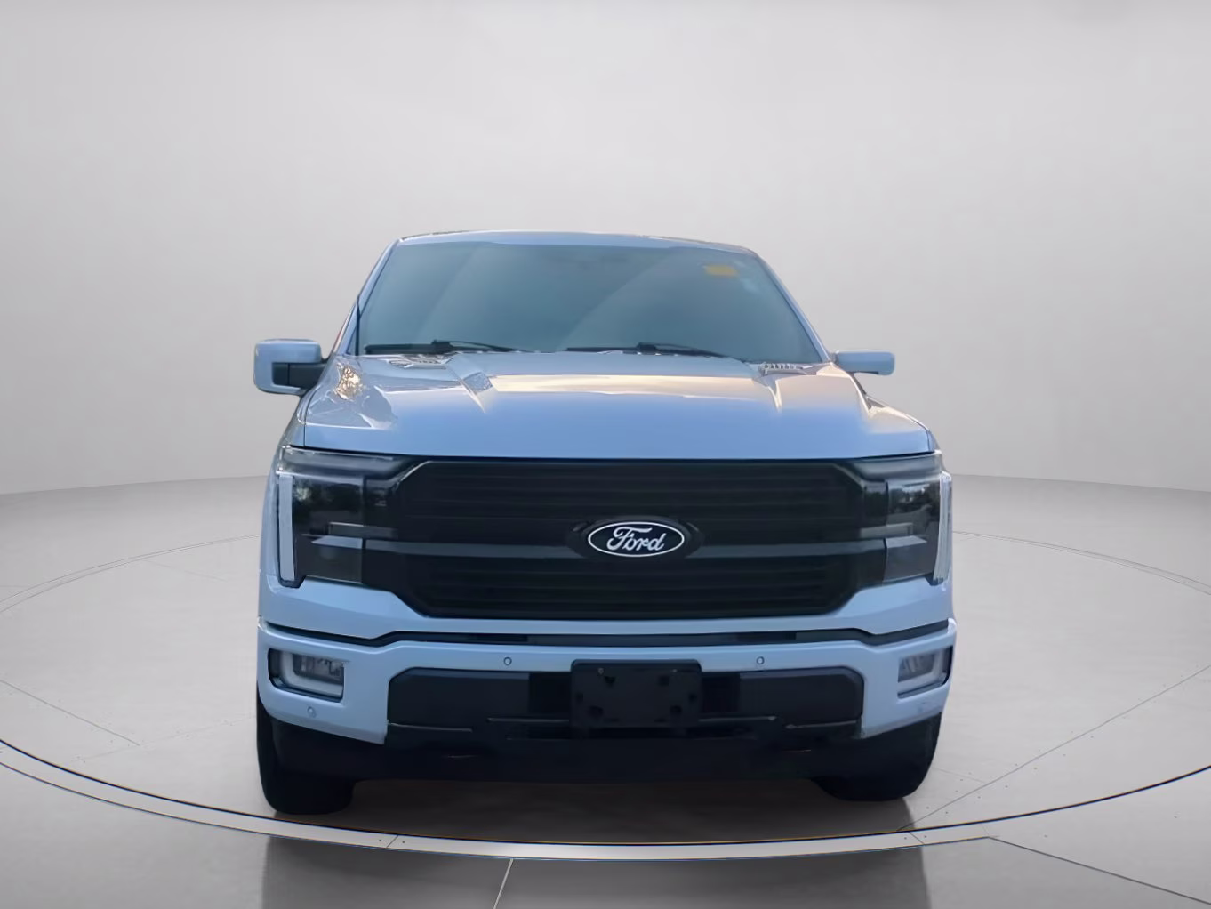 2025 Space White Metallic Ford F-150 Platinum Crew Cab Pickup 4X4 Truck