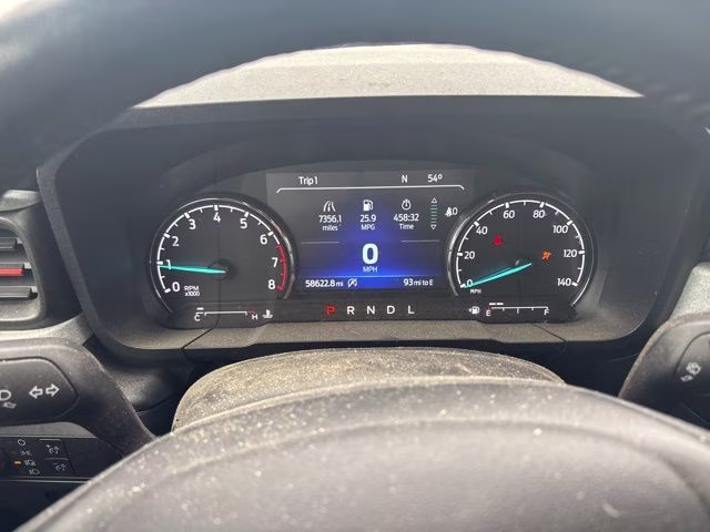 2022 Orange Ford Maverick Lariat AWD Truck