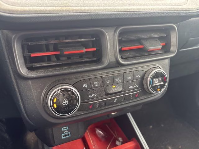 2022 Orange Ford Maverick Lariat AWD Truck