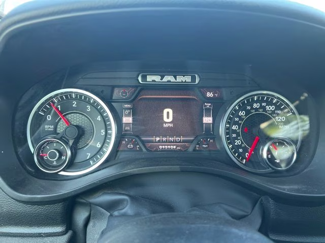 2023 Bright White Clearcoat Ram 1500 Big Horn 4X4 Truck