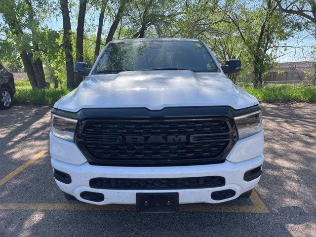 2023 Bright White Clearcoat Ram 1500 Big Horn 4X4 Truck