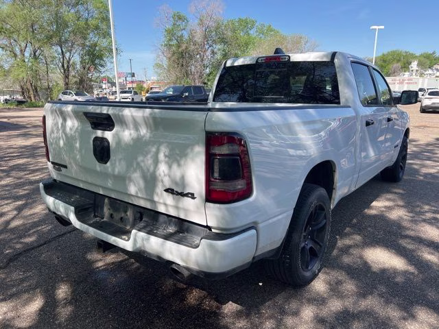 2023 Bright White Clearcoat Ram 1500 Big Horn 4X4 Truck