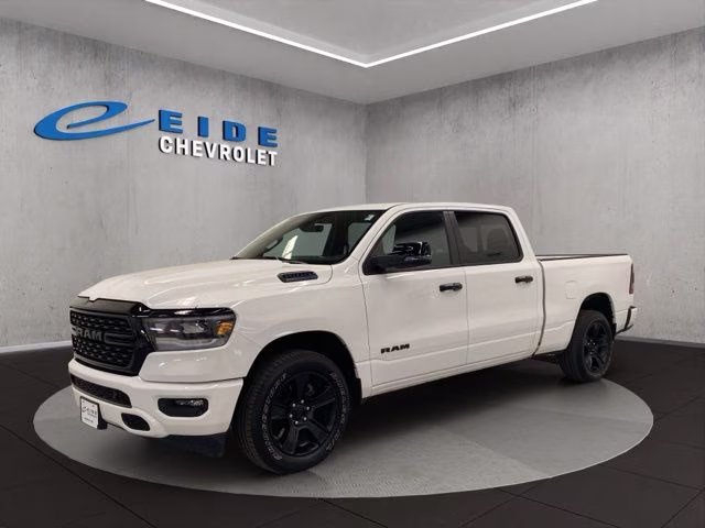 2023 Bright White Clearcoat Ram 1500 Big Horn 4X4 Truck
