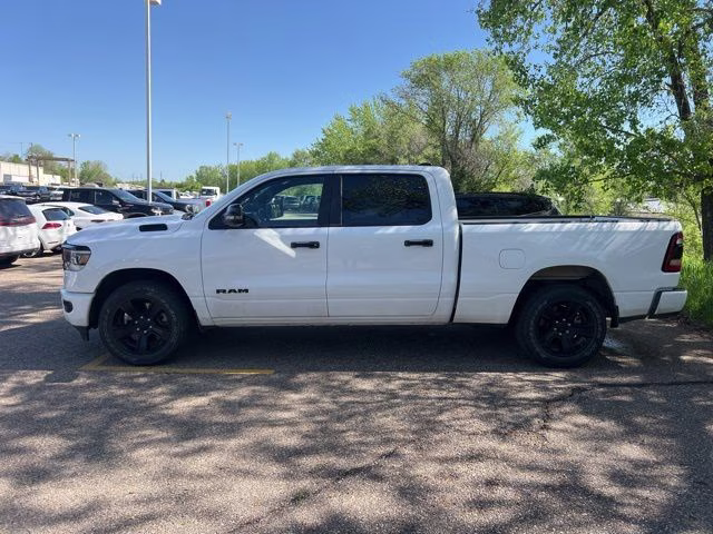 2023 Bright White Clearcoat Ram 1500 Big Horn 4X4 Truck