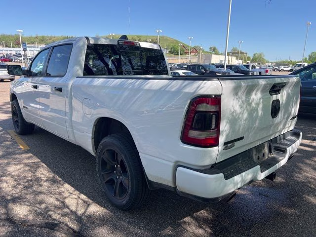 2023 Bright White Clearcoat Ram 1500 Big Horn 4X4 Truck