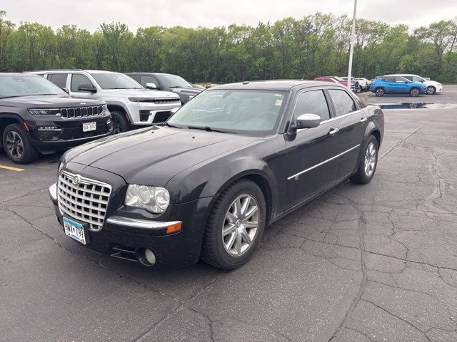 2008 Brilliant Black Crystal Pearlcoat Chrysler 300C Hemi RWD Sedan