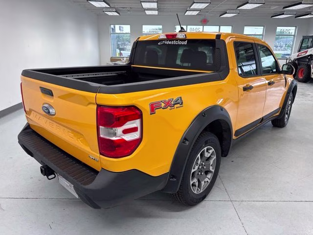 2022 Cyber Orange Tricoat Metallic Ford Maverick Lariat AWD Truck