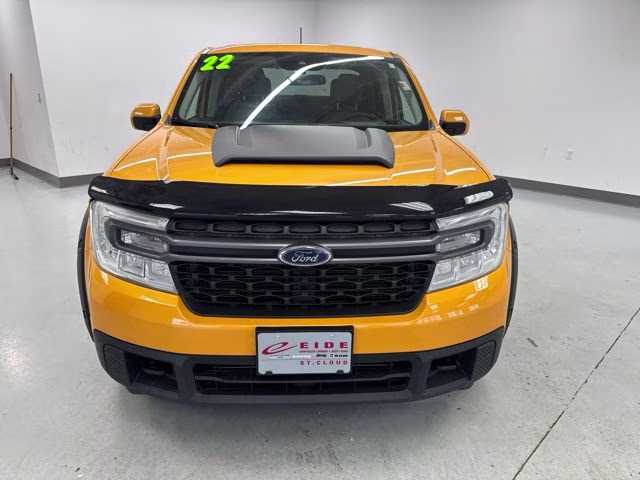 2022 Cyber Orange Tricoat Metallic Ford Maverick Lariat AWD Truck
