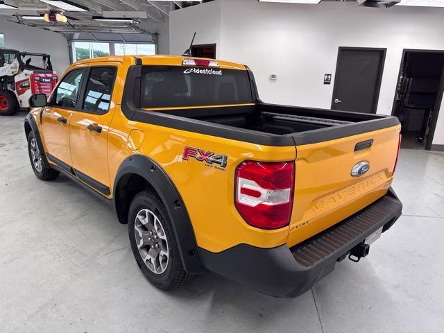 2022 Cyber Orange Tricoat Metallic Ford Maverick Lariat AWD Truck