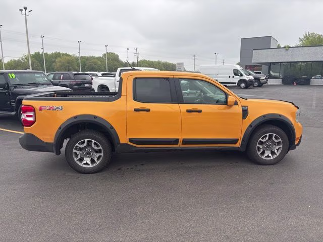 2022 Orange Ford Maverick Lariat AWD Truck