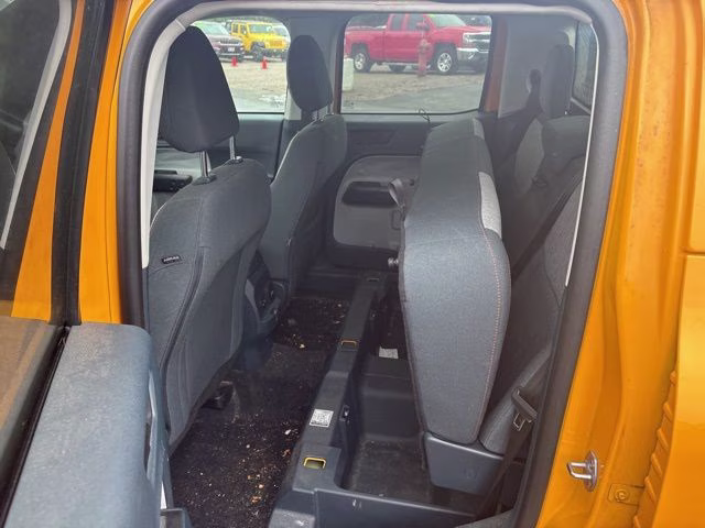 2022 Orange Ford Maverick Lariat AWD Truck