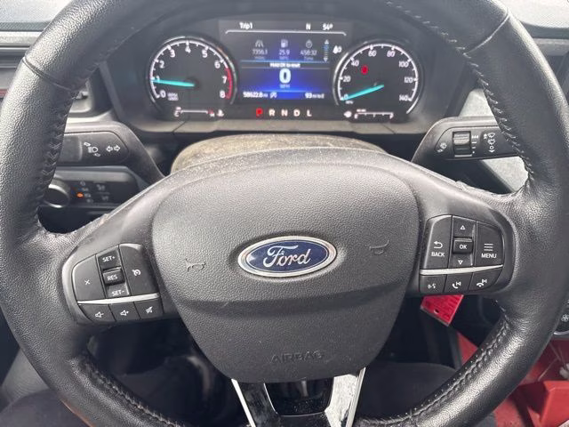 2022 Orange Ford Maverick Lariat AWD Truck