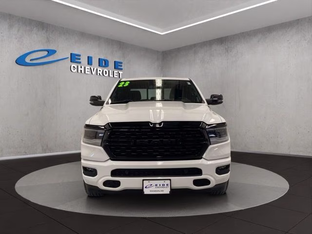 2023 Bright White Clearcoat Ram 1500 Big Horn 4X4 Truck