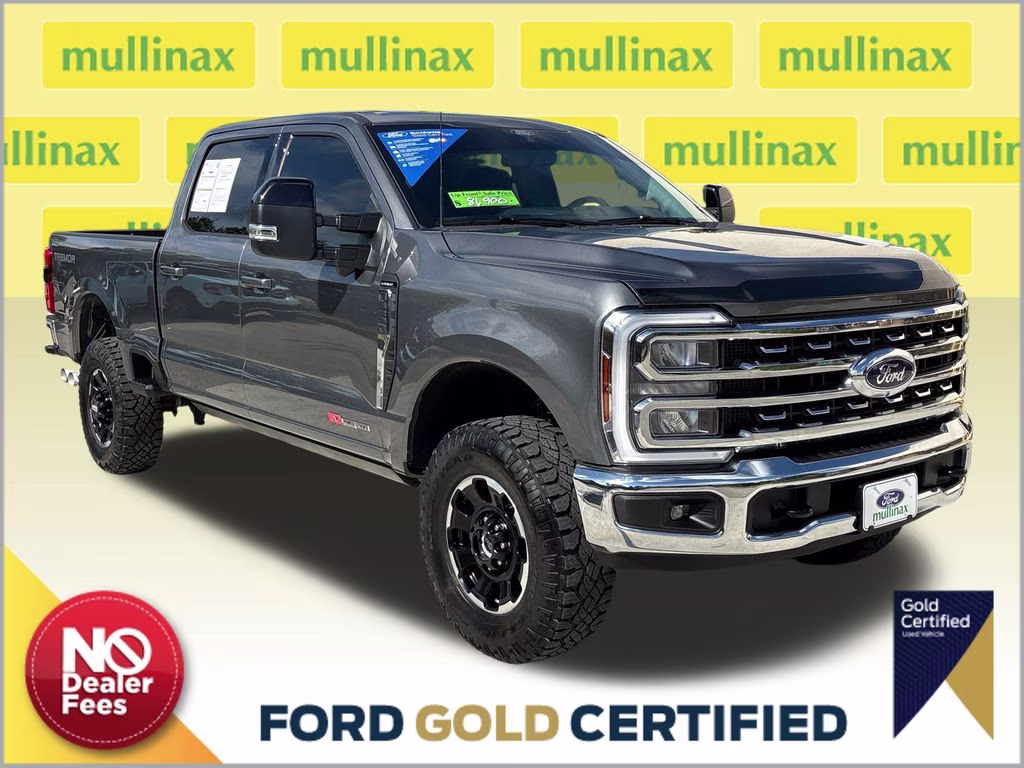 2025 Gray Metallic Ford Super Duty F-250 SRW Lariat 4X4 Truck
