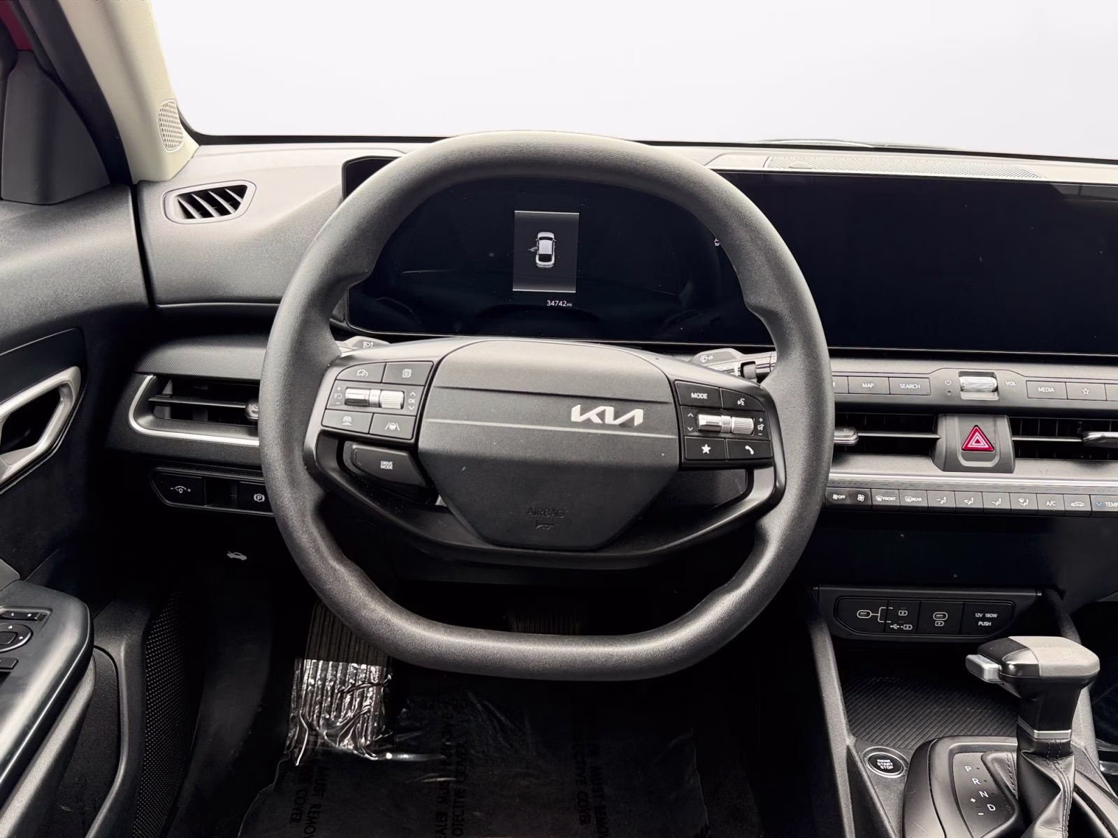 2025 Currant Red Kia K4 LXS FWD Sedan