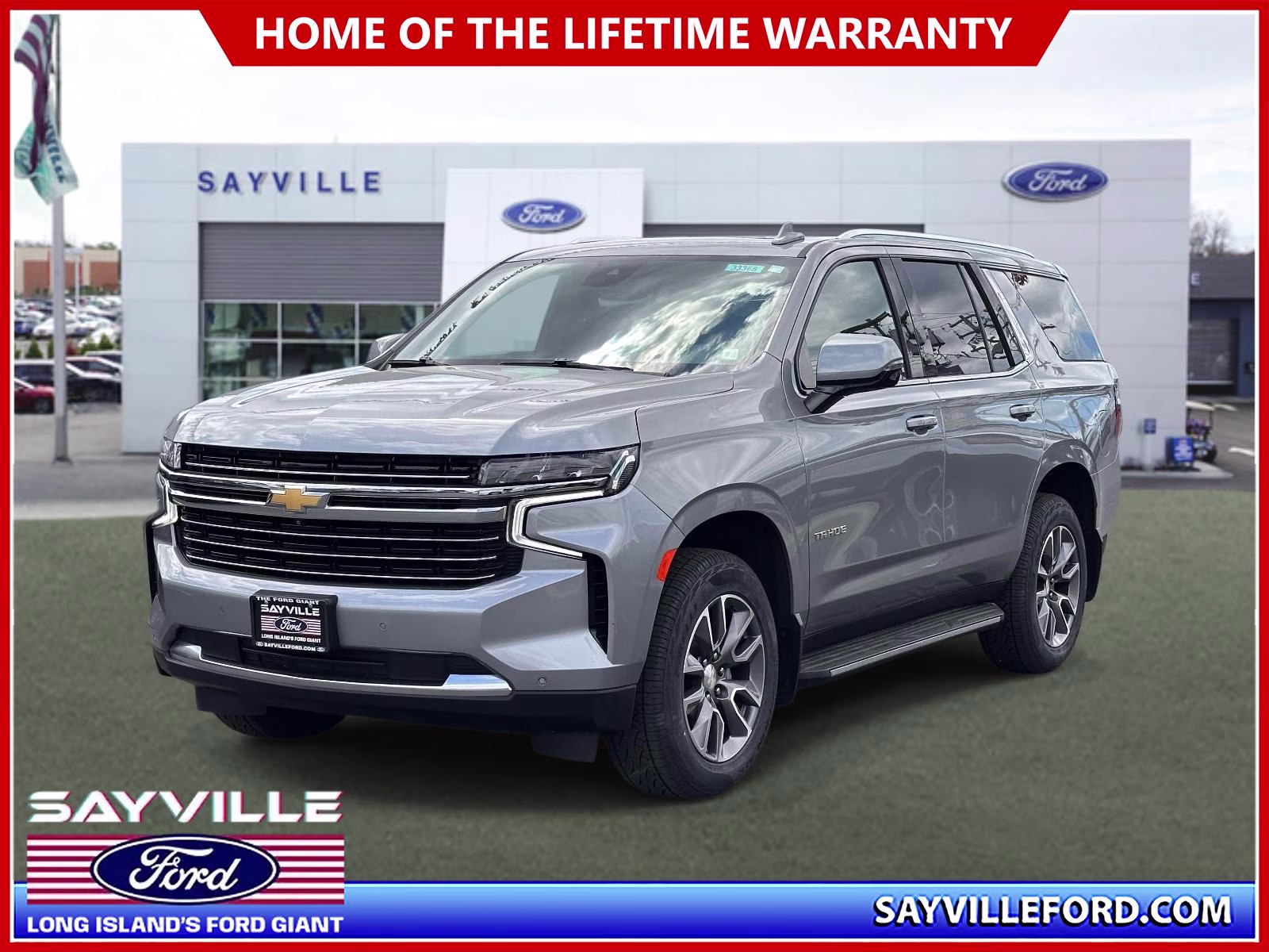 2023 Sterling Gray Metallic Chevrolet Tahoe 4WD 4dr LT 4X4 SUV