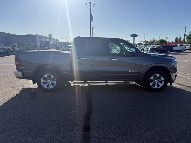 2021 Granite Crystal Metallic Clearcoat Ram 1500 Laramie 4X4 Truck