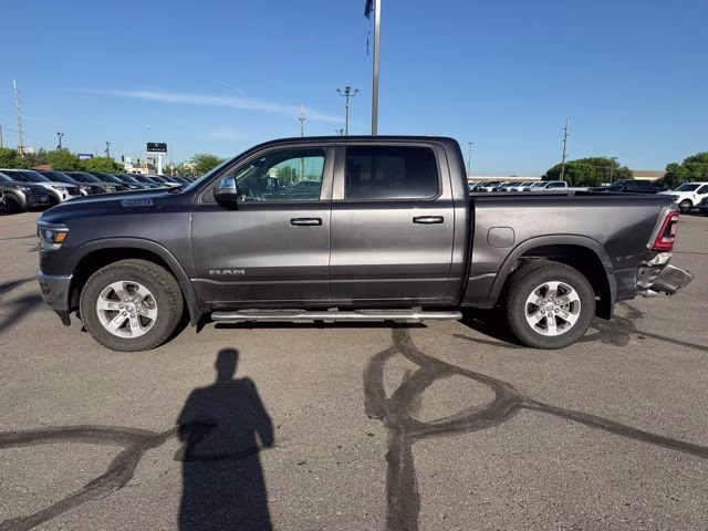 2021 Granite Crystal Metallic Clearcoat Ram 1500 Laramie 4X4 Truck