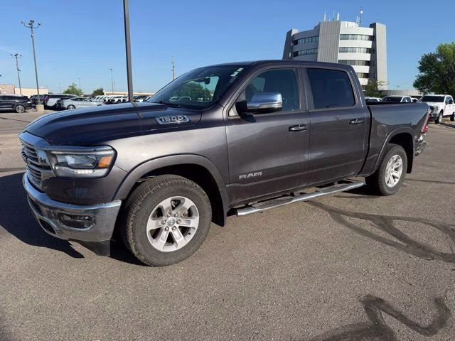 2021 Granite Crystal Metallic Clearcoat Ram 1500 Laramie 4X4 Truck