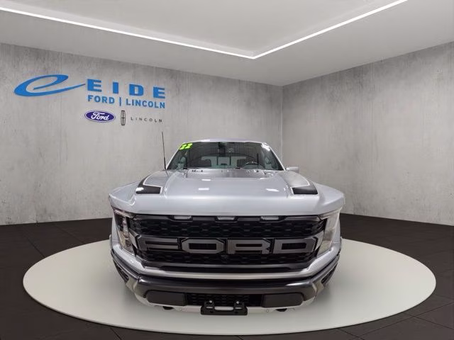 2022 Iconic Silver Metallic Ford F-150 Raptor 4X4 Truck
