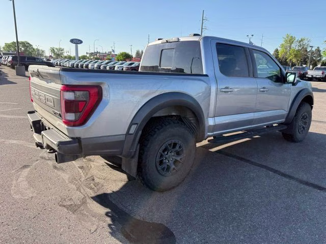 2022 Iconic Silver Metallic Ford F-150 Raptor 4X4 Truck