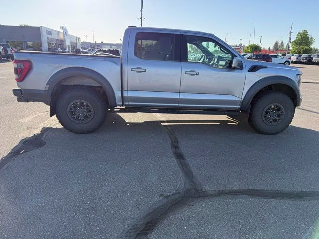 2022 Iconic Silver Metallic Ford F-150 Raptor 4X4 Truck