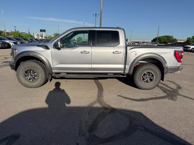 2022 Iconic Silver Metallic Ford F-150 Raptor 4X4 Truck