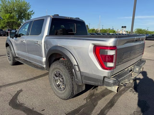 2022 Iconic Silver Metallic Ford F-150 Raptor 4X4 Truck
