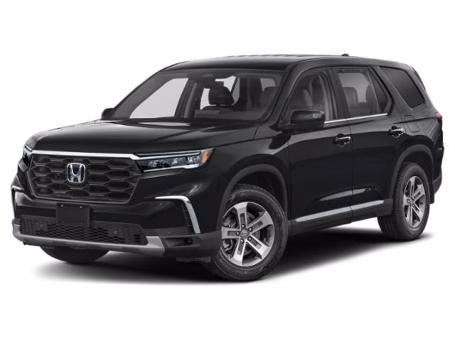 2025 Black Honda Pilot EX-L AWD SUV