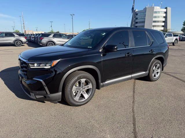 2025 Crystal Black Pearl Honda Pilot EX-L AWD SUV