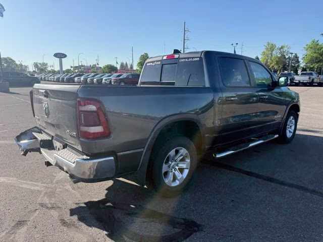 2021 Granite Crystal Metallic Clearcoat Ram 1500 Laramie 4X4 Truck