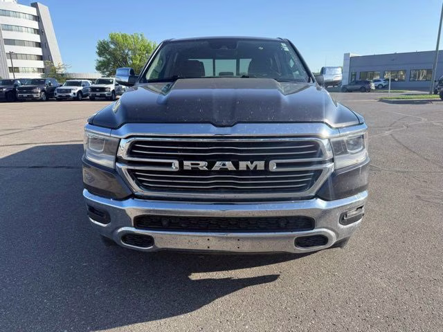 2021 Granite Crystal Metallic Clearcoat Ram 1500 Laramie 4X4 Truck