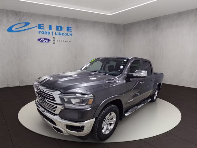 2021 Granite Crystal Metallic Clearcoat Ram 1500 Laramie 4X4 Truck