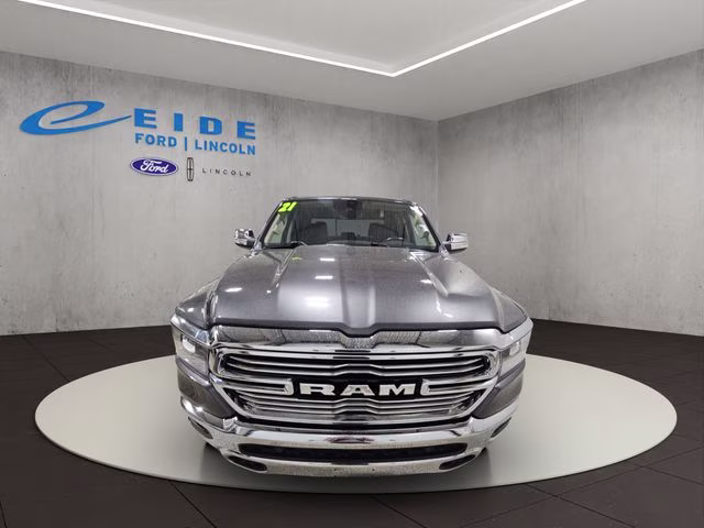 2021 Granite Crystal Metallic Clearcoat Ram 1500 Laramie 4X4 Truck
