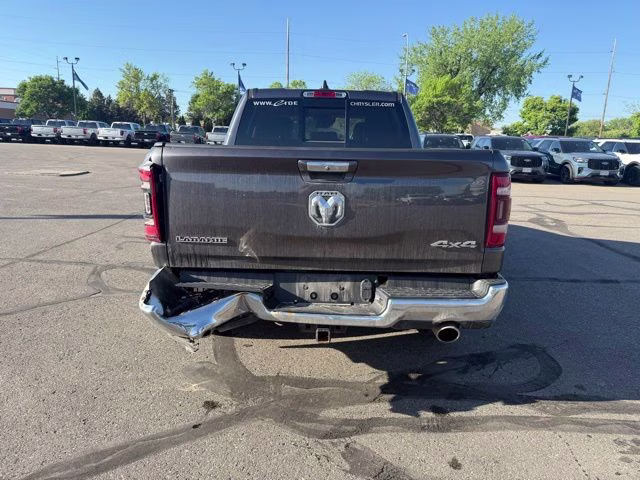 2021 Granite Crystal Metallic Clearcoat Ram 1500 Laramie 4X4 Truck