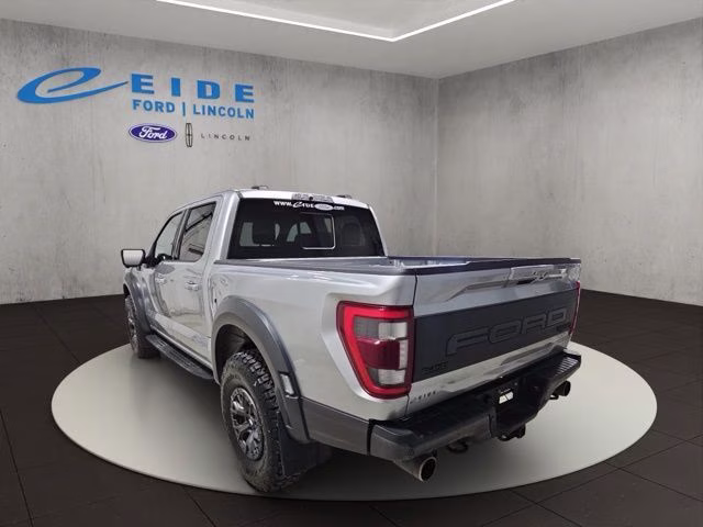 2022 Iconic Silver Metallic Ford F-150 Raptor 4X4 Truck