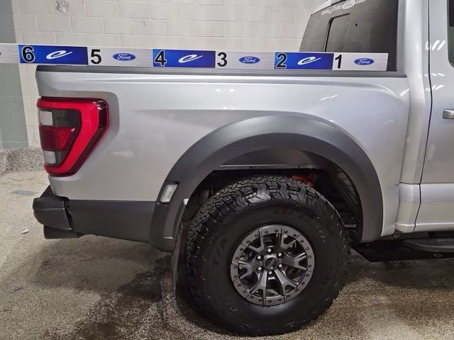 2022 Iconic Silver Metallic Ford F-150 Raptor 4X4 Truck