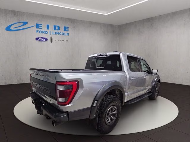 2022 Iconic Silver Metallic Ford F-150 Raptor 4X4 Truck