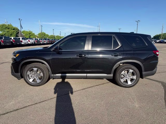 2025 Crystal Black Pearl Honda Pilot EX-L AWD SUV