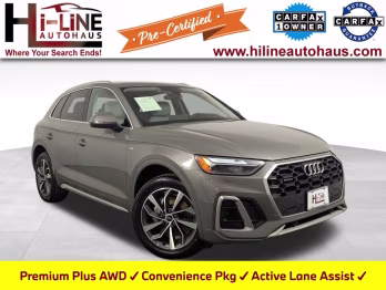 2023 Chronos Gray Metallic Audi Q5 45 S line Premium Plus AWD SUV